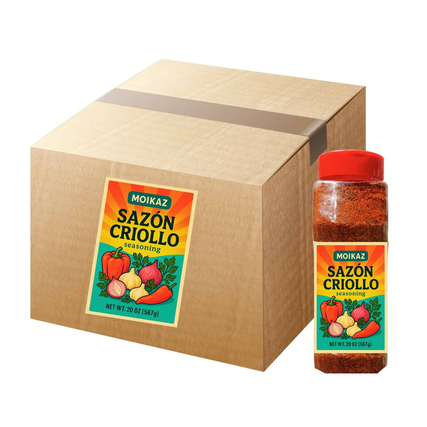 Sazon Criollo (caja de 12 piezas)
