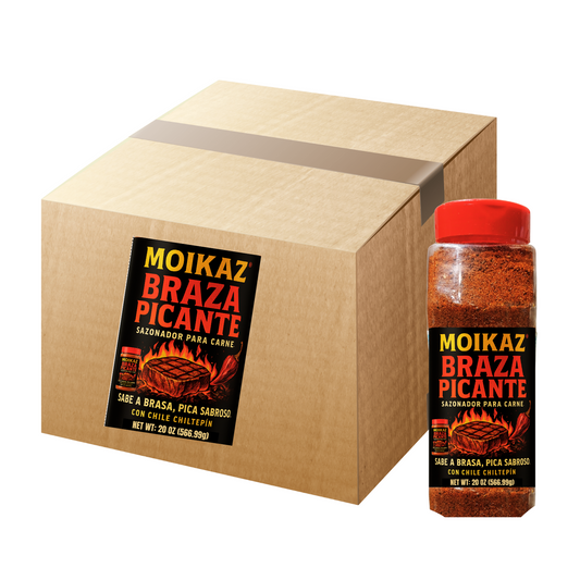 Braza picante (caja de 12 piezas)
