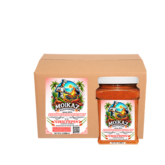 Chiltepin (caja de 6-1/2 galon)